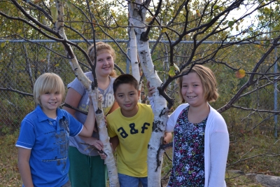 PIus XII Students Celebrate National Tree Day