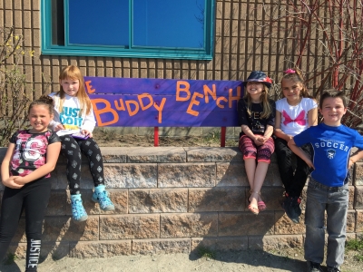 Buddy Bench at Pius XII