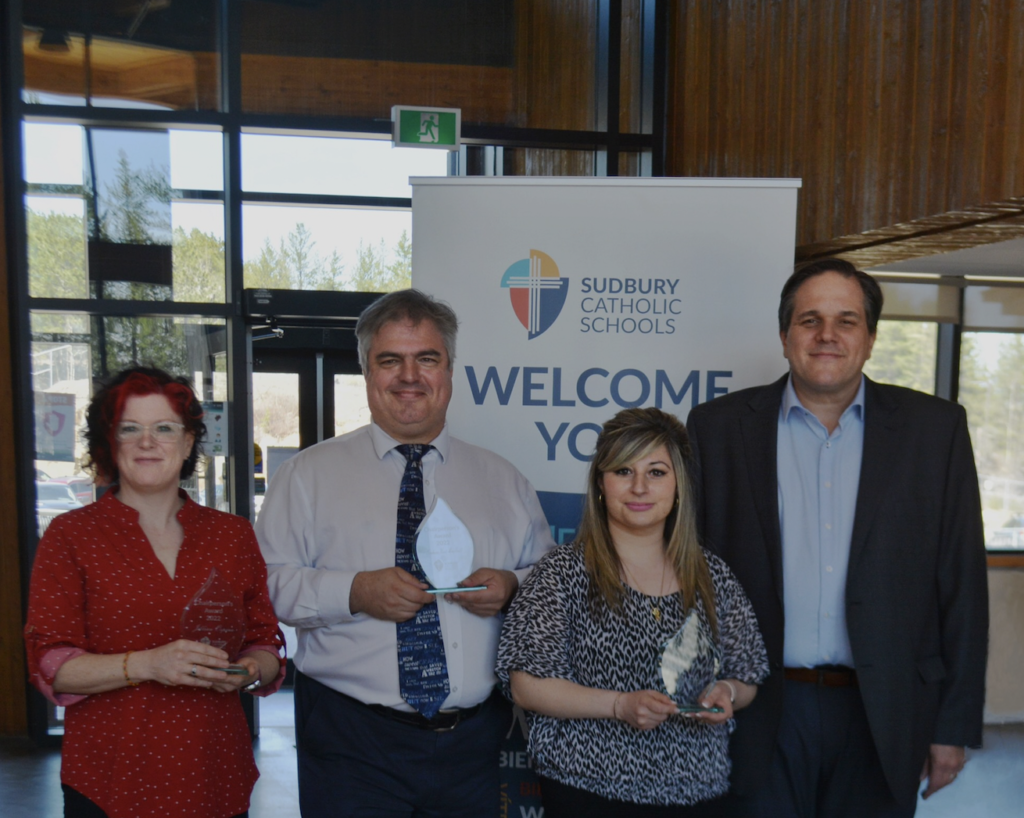 Sudbury Catholic School Board Honours Recipients of the 2022 Chairperson’s Award